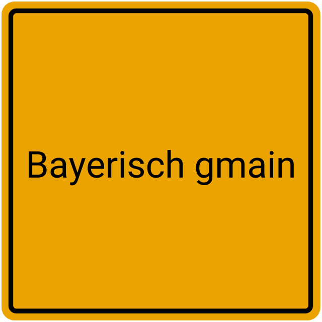 Meldebestätigung Bayerisch Gmain